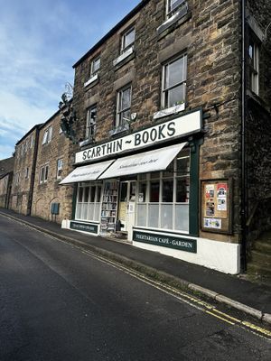   at Scarthin Books Cafe in Cromford