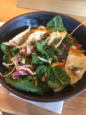 Veggie Gyoza Udon  at Itsu - Kings Rd in South West London