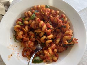 Pasta dish  at Food 101 in Gettysburg