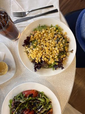 Sweet Corn Salad #Veganuary at Food 101 in Gettysburg