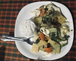 Vege curry at Bakhaw Kiwi in Cebu