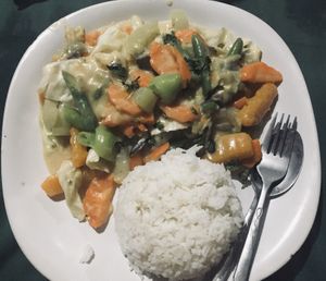 Vege Bicol Express at Bakhaw Kiwi in Cebu