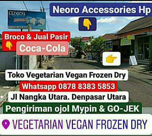Info produk chat whatsapp 0878 8383 5853 at Vegetarian Vegan Frozen Dry in Denpasar