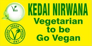 Kedai Nirwana Vegetarian to be GO VEGAN menjual nasi campur , menu dan bahan baku olahan frozen dan kering Vegetarian at Vegetarian Vegan Frozen Dry in Denpasar