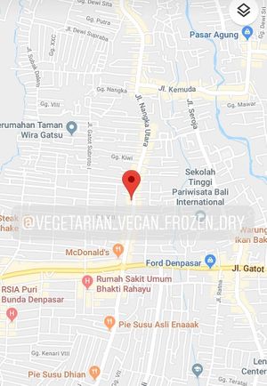 VEGETARIAN VEGAN FROZEN DRY
Jl. Nangka Utara No 241, Tonja . Denpasar Utara
https://g.page/VegetarianVeganFrozen

https://www.facebook.com/VegetarianVEGANFrozenDry
 
 at Vegetarian Vegan Frozen Dry in Denpasar
