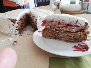 Vegan Cake "Mil Hojas" at Vegannette in La Serena