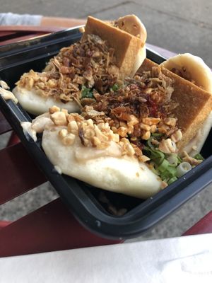Tofu bao at Dumplings of Fury in Seattle