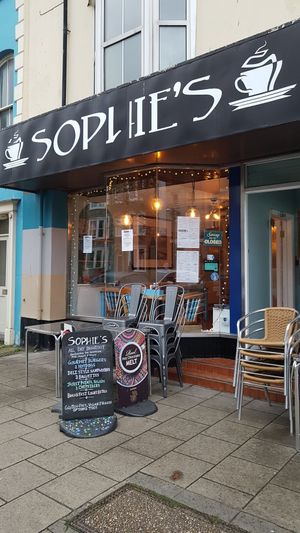 Out at Sophie's in Aberystwyth