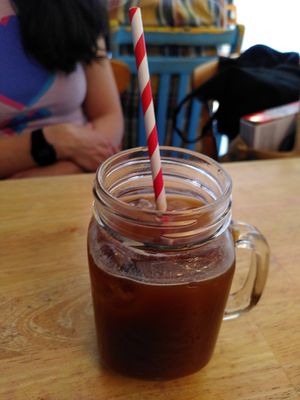 Iced coffee (May 2025) at Sophie's in Aberystwyth