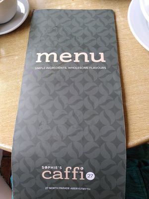  at Sophie's in Aberystwyth