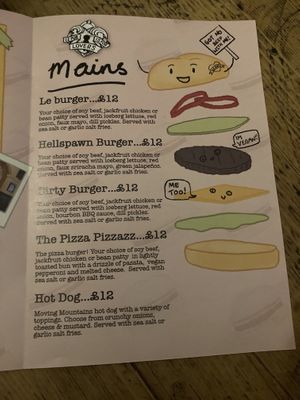 Menu  at Le Pub in Newport