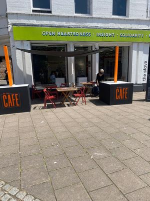 Outside  at The Stove in Dumfries