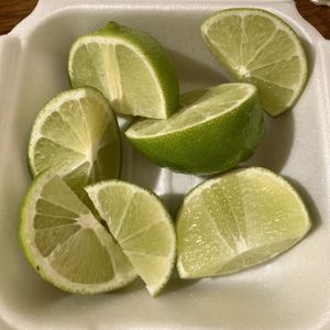 They never disappoint me when I ask for extra lime! 💚  at Cocina Michoacana in Oakdale