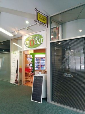 exterior, viewed from the other direction at The Grain Grocer in Launceston