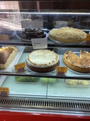 Desserts at The Bean Tree Cafe in Alice Springs
