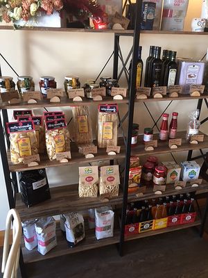 grocery items at Fermento in Long Beach