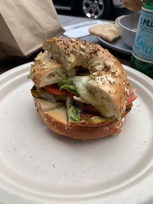 Fermento Bagel!! 🤤  at Fermento in Long Beach