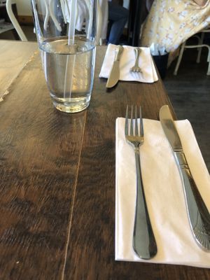 Dinning table   at Fermento in Long Beach