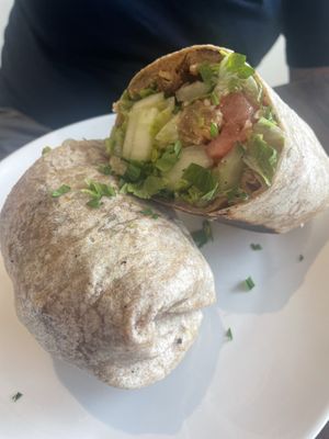 “Chicken” Caesar wrap   at Fermento in Long Beach