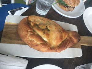 Calzone made to order! at Fermento in Long Beach