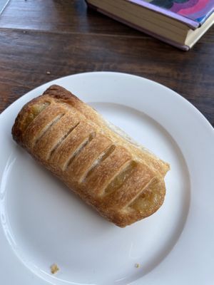 Apple strudel croissant. Light and fluffy. Straight from Europe   at Fermento in Long Beach