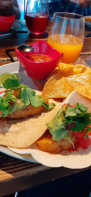 Veggie Tacos at Afro Tacos in Yokohama