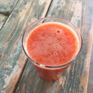 Raw juice at Share Wood in Turin