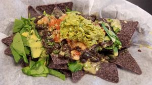 Nachos at The Reizod Vegan Experience in Columbia