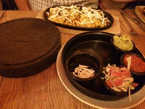 Fajitas at La Casa Loco in Rugby