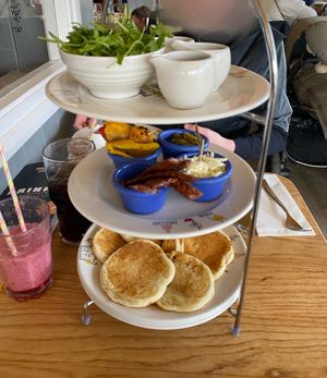 Vegan Savoury Sharer   at The Pancake House - Center Parcs in Newark