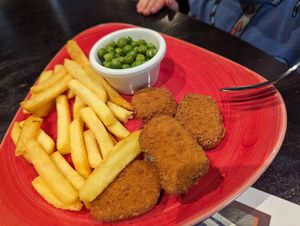 Children's nuggets at Sports Cafe - Center Parcs in Warminster