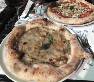 This is a delicious pizza Toscana”  at Mister Pizza - Duomo in Florence