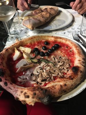 This is another tasty vegan pizza at Mister Pizza - Duomo in Florence
