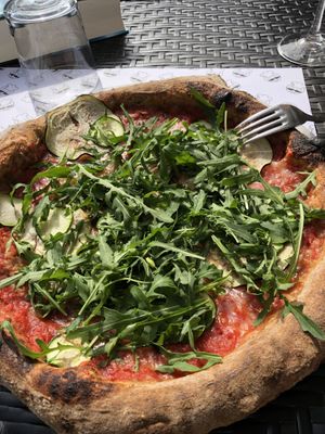 Whole wheat sourdough pizza   at Mister Pizza - Duomo in Florence