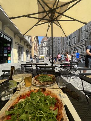 The view  at Mister Pizza - Duomo in Florence