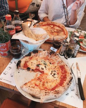 Margherita pizza  at Mister Pizza - Duomo in Florence
