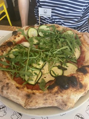 Pizza at Mister Pizza - Duomo in Florence