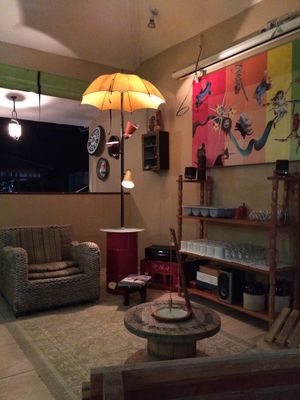 Fun, eclectic feel  at Iguana Juan's in San Pedro