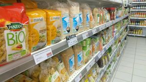 Riz, pâtes... at Lagon Bio in Saint Anne