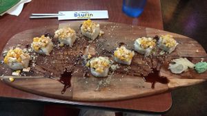 Ivegan at Blufin Sushi in Fresno