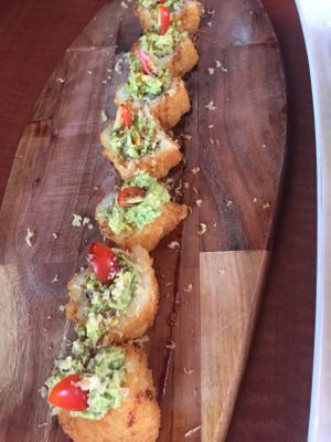 Vegan at Blufin Sushi in Fresno