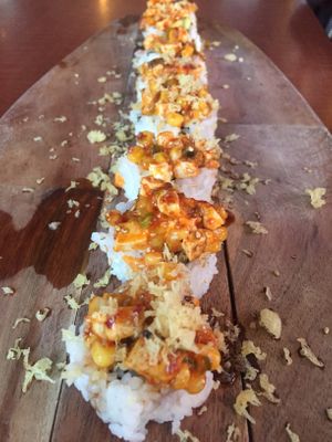 Vegan at Blufin Sushi in Fresno