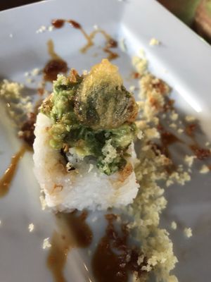Emerald Roll at Blufin Sushi in Fresno