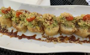 Vegan Supersonic Roll! 🌱❤️ at Blufin Sushi in Fresno