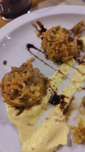 Albóndigas caseras #Veganuary at Sarasate in Pamplona