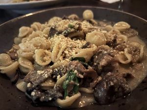 Mushroom pasta   at Il Fornello - Danforth Ave in Toronto