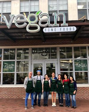 Opening Team! at Vegan Fine Foods in Fort Lauderdale