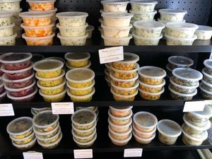 Goodies from Inika Cafe at Vegan Fine Foods in Fort Lauderdale