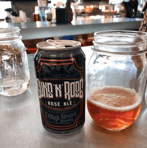 Nice to have the option of beer or wine  at Vegan Fine Foods in Fort Lauderdale