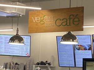 Cafe menu at Vegan Fine Foods in Fort Lauderdale